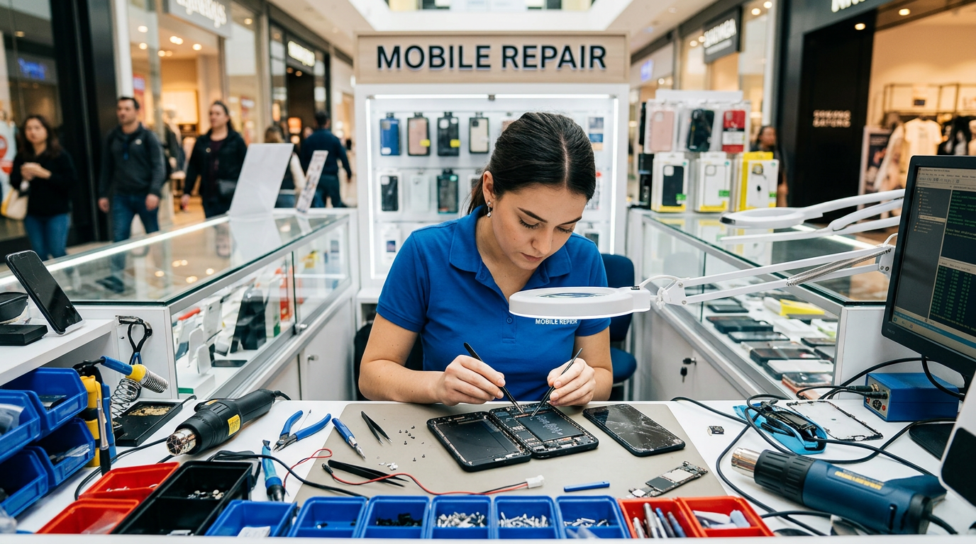Phone Repair Kiosk