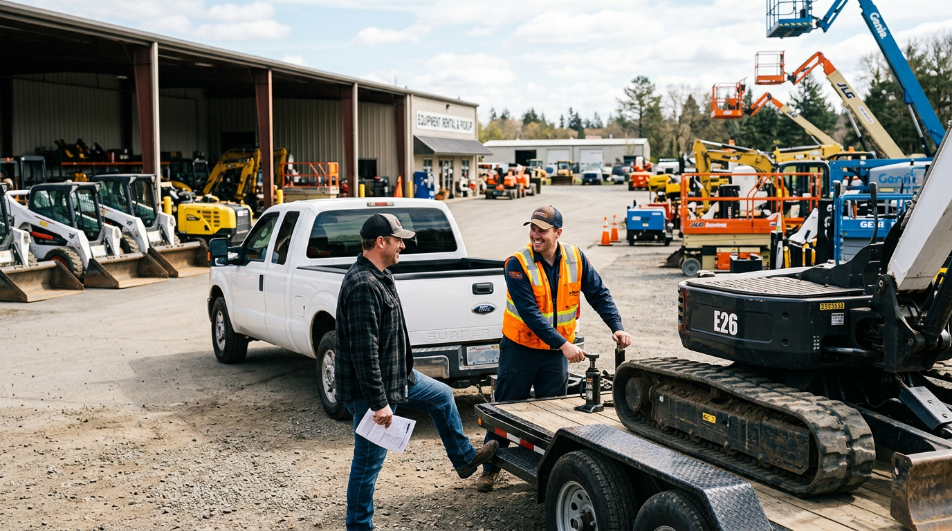Equipment Rental & Pickup